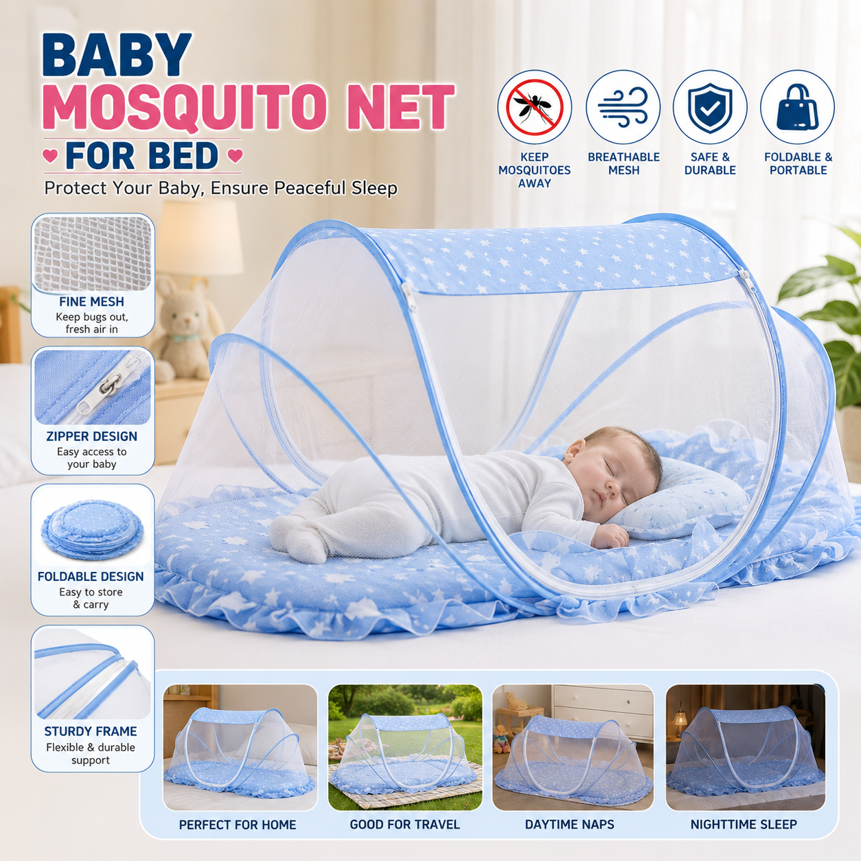 Baby Mosquito Net for Bed